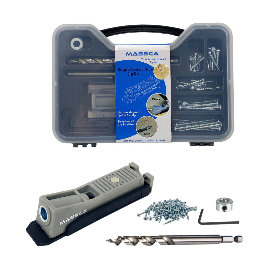 Massca Single Pocket Hole Jig Kit Massca Products