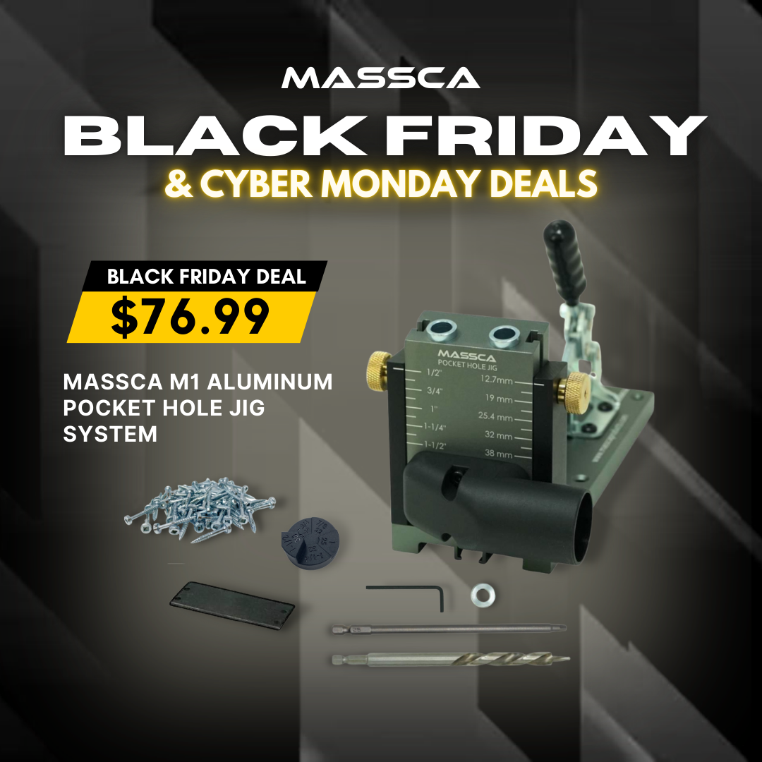 Massca M1 Aluminum Pocket Hole Jig System