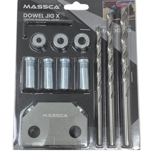Massca Dowel Jig X For Angled Dowel Joints Massca Products