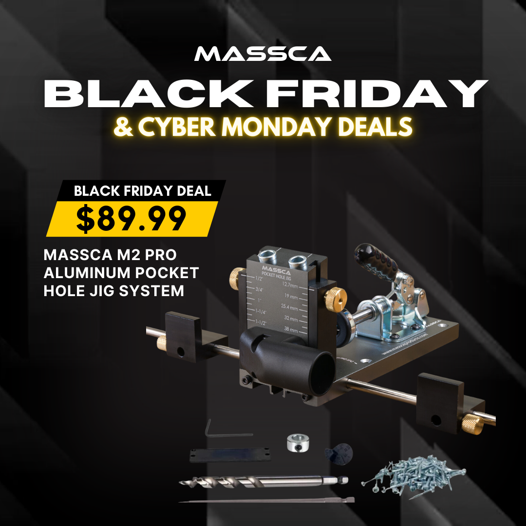 Massca M2 PRO Aluminum Pocket Hole Jig System