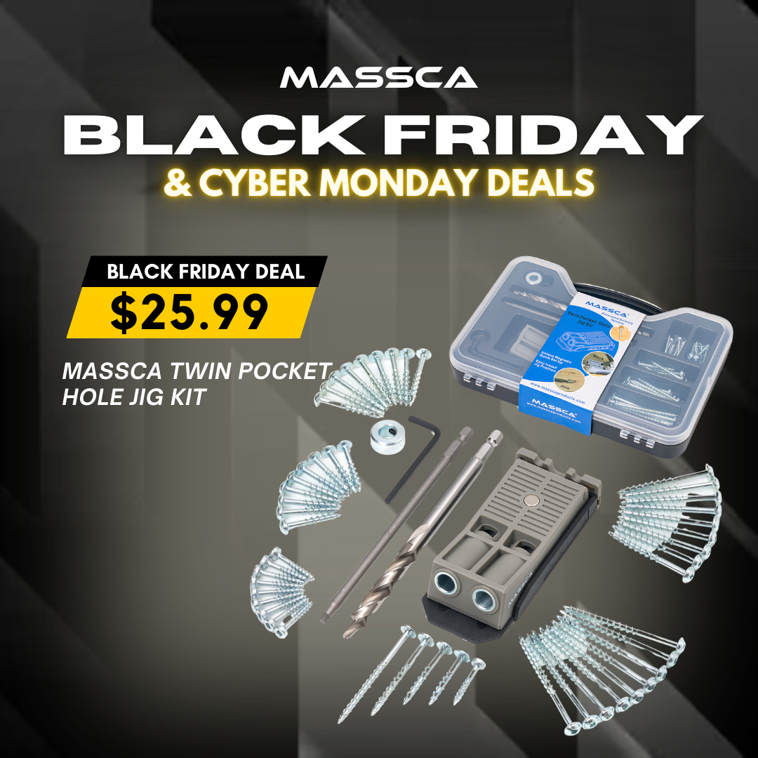 Massca Twin Pocket-Hole Jig Kit