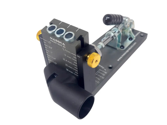 Massca M1 Aluminum Pocket Hole Jig System  (Upgraded Triple Pilot Hole ) Massca products