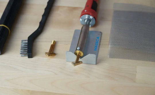 Plastic Welding Kit 80 Watts with Welder, Rods, Reinforcing Mesh.