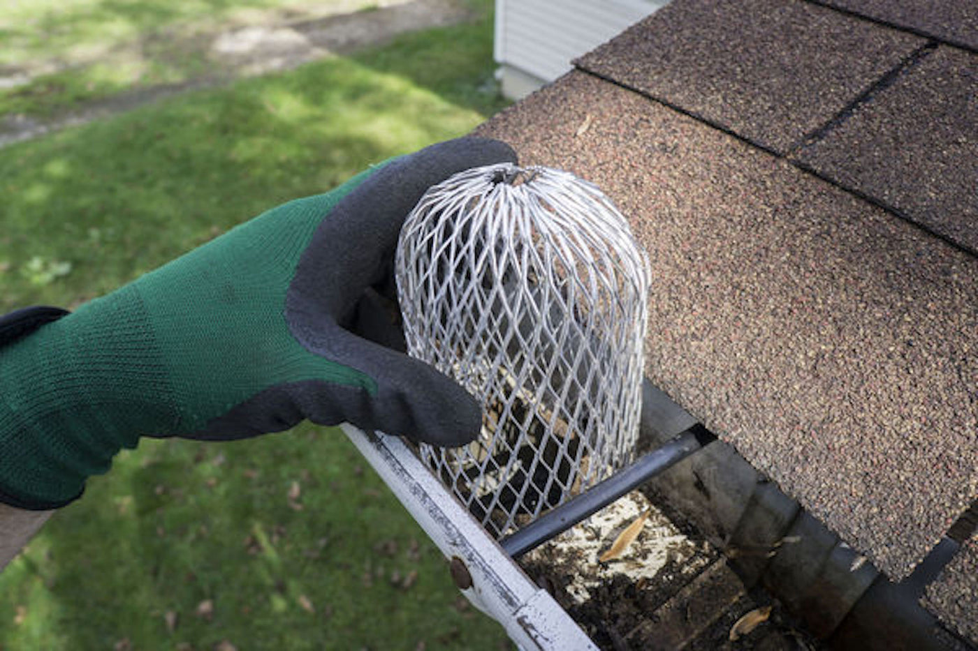 Gutter Guard 3 Inch Expand Aluminum Downspouts Filter Strainer. Pack of 4