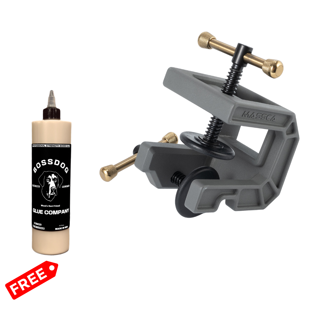 Massca Dual Action Case Clamp + Free Free Boss Dog Profesional Strength Wood Glue 16 fl oz Regular price