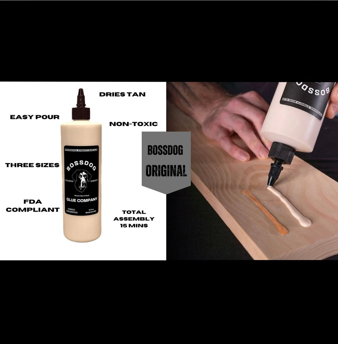 TAN Wood Glue BOSSDOG Glue Company