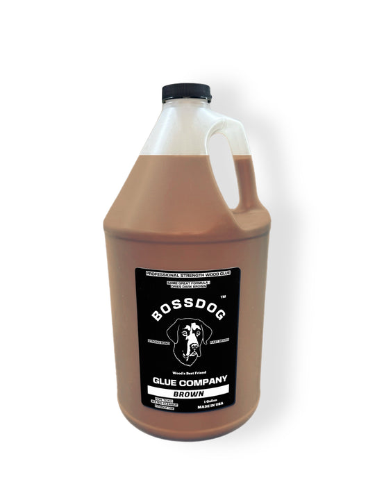 BROWN Wood Glue BOSSDOG Glue Company