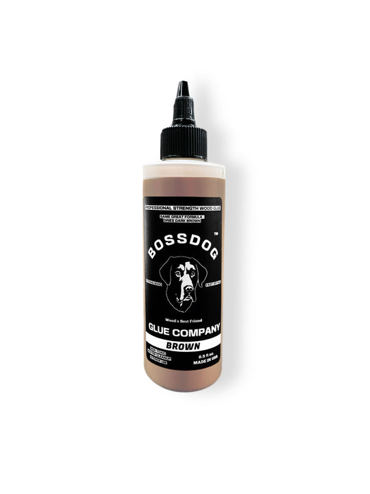BROWN Wood Glue BOSSDOG Glue Company