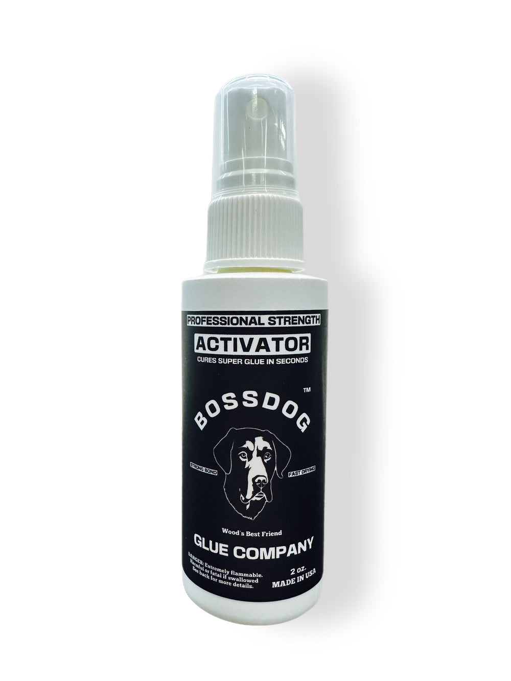 Professional Strength Super Glue ACTIVATOR BOSSDOG Glue Company