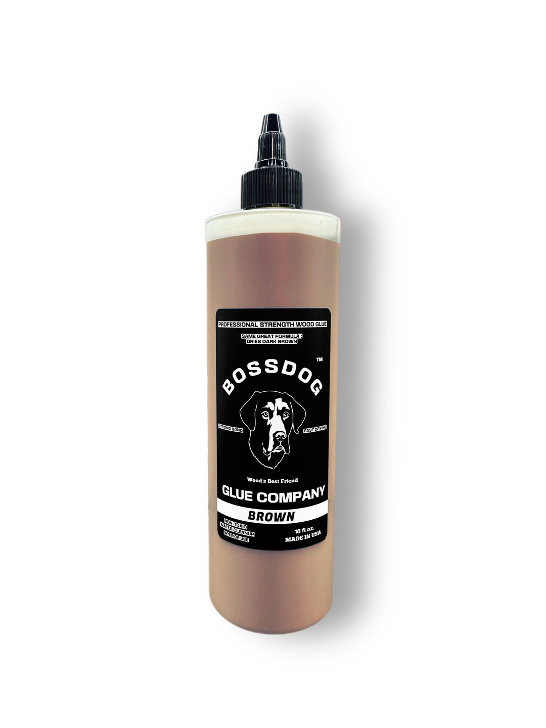 BROWN Wood Glue BOSSDOG Glue Company