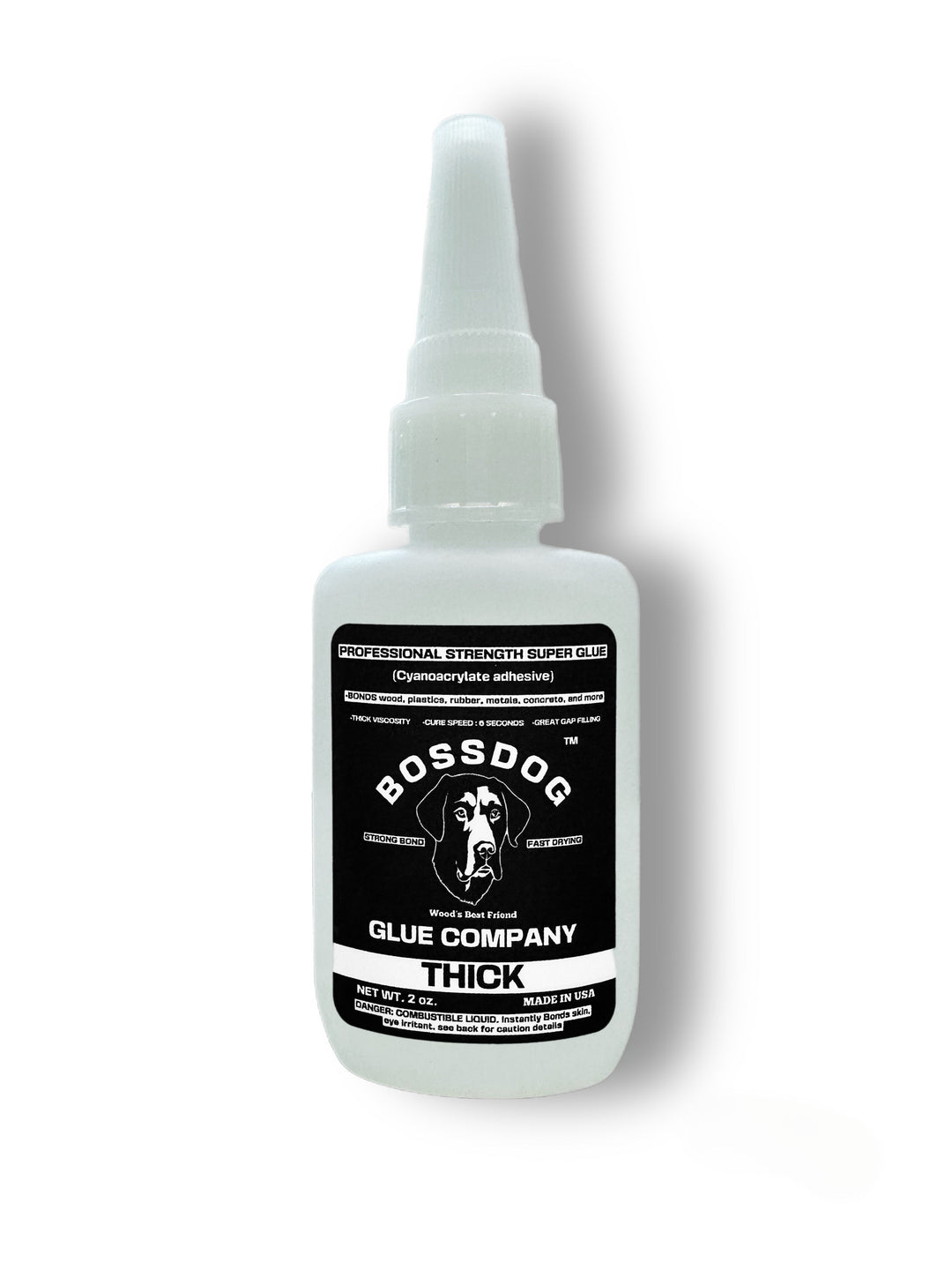 Professional Strength THICK Super Glue BOSSDOG Glue Company