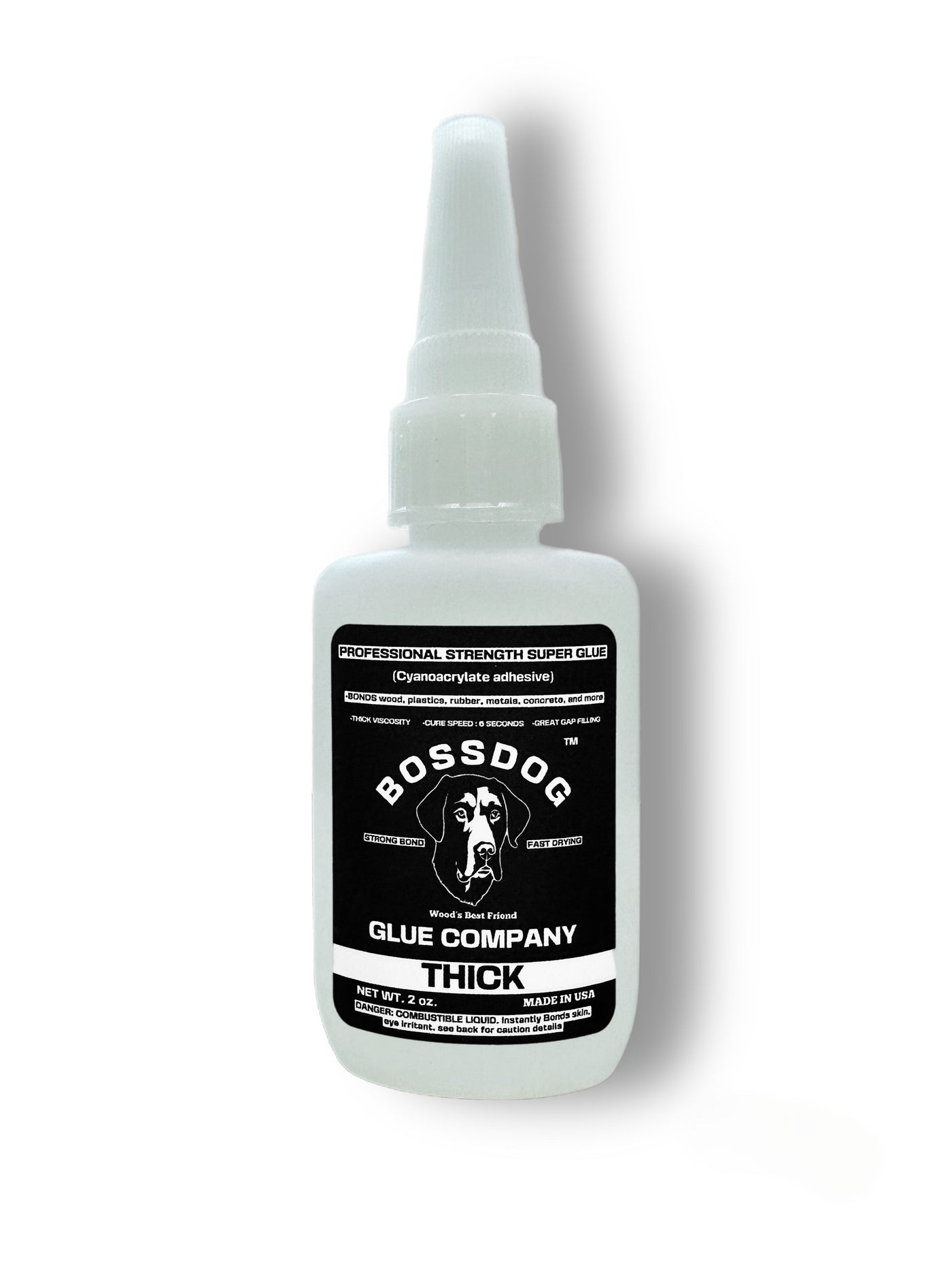 Professional Strength THICK Super Glue (2oz)