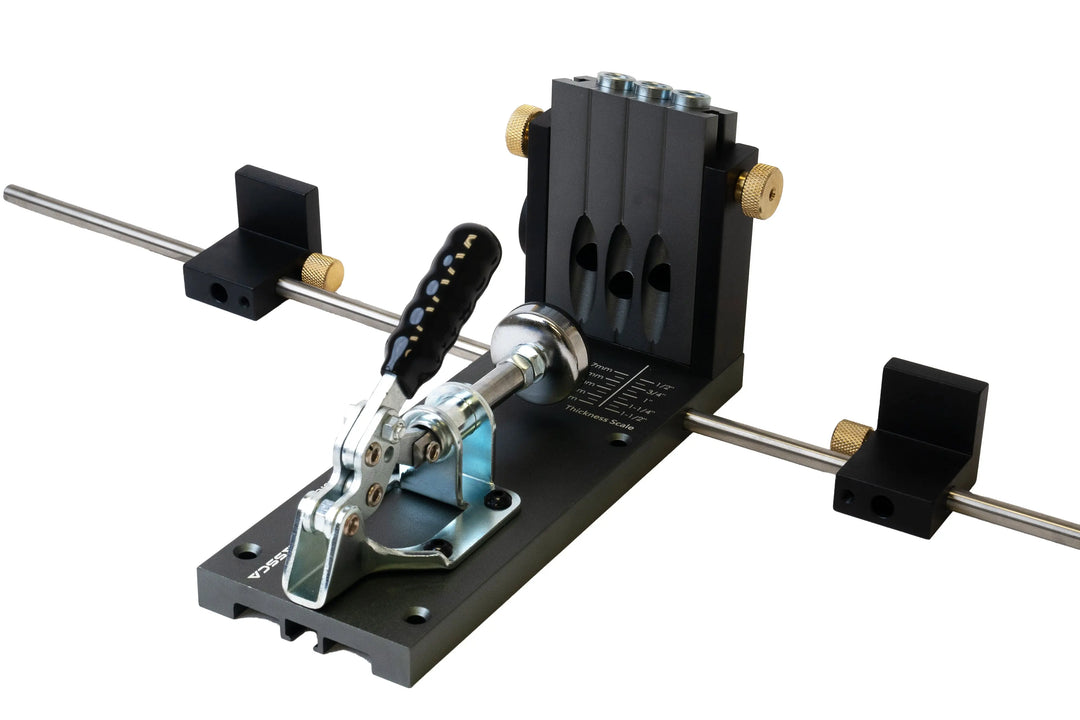Massca M2 PRO Aluminum Pocket Hole Jig System  (Upgraded Triple Pilot Hole ) Massca products