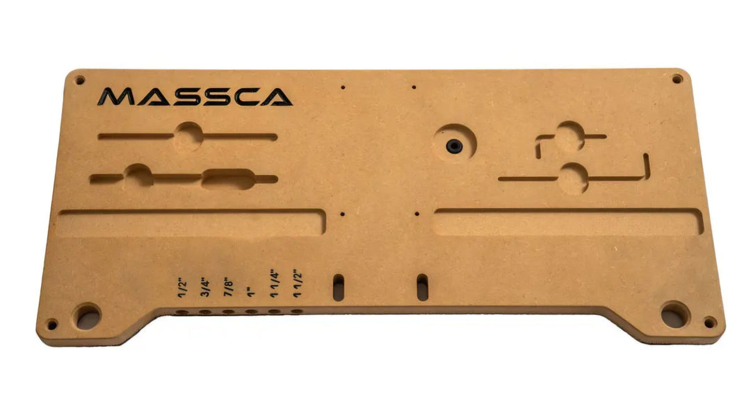 Massca M2 Pocket Hole Jig + Mounting board bundle
