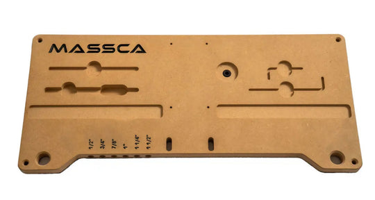 Massca M2 Pocket Hole Jig + Mounting board bundle