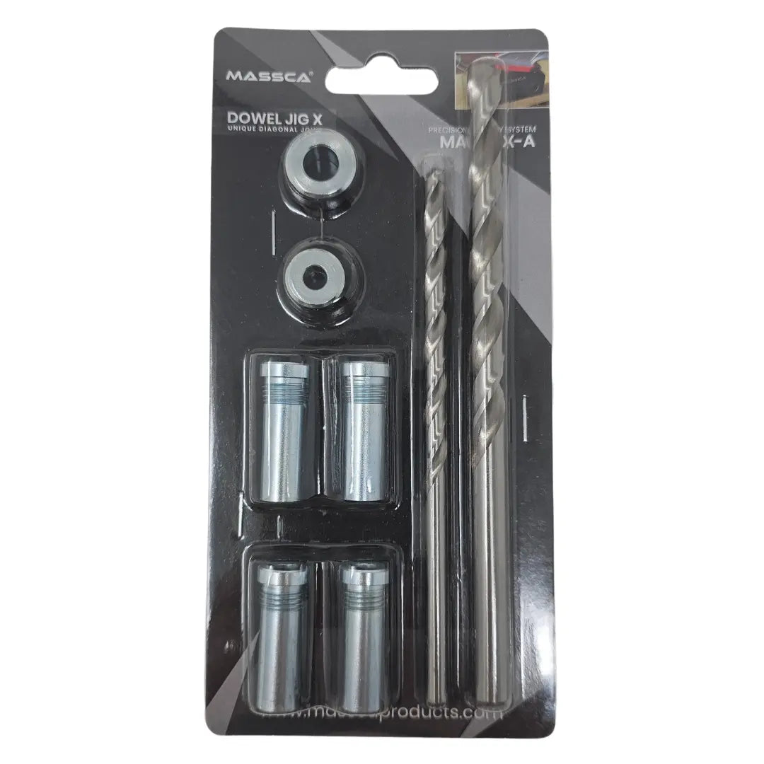 Massca Bushings for Dowel Jig X. 1/4" & 3/8' Set. Massca Products