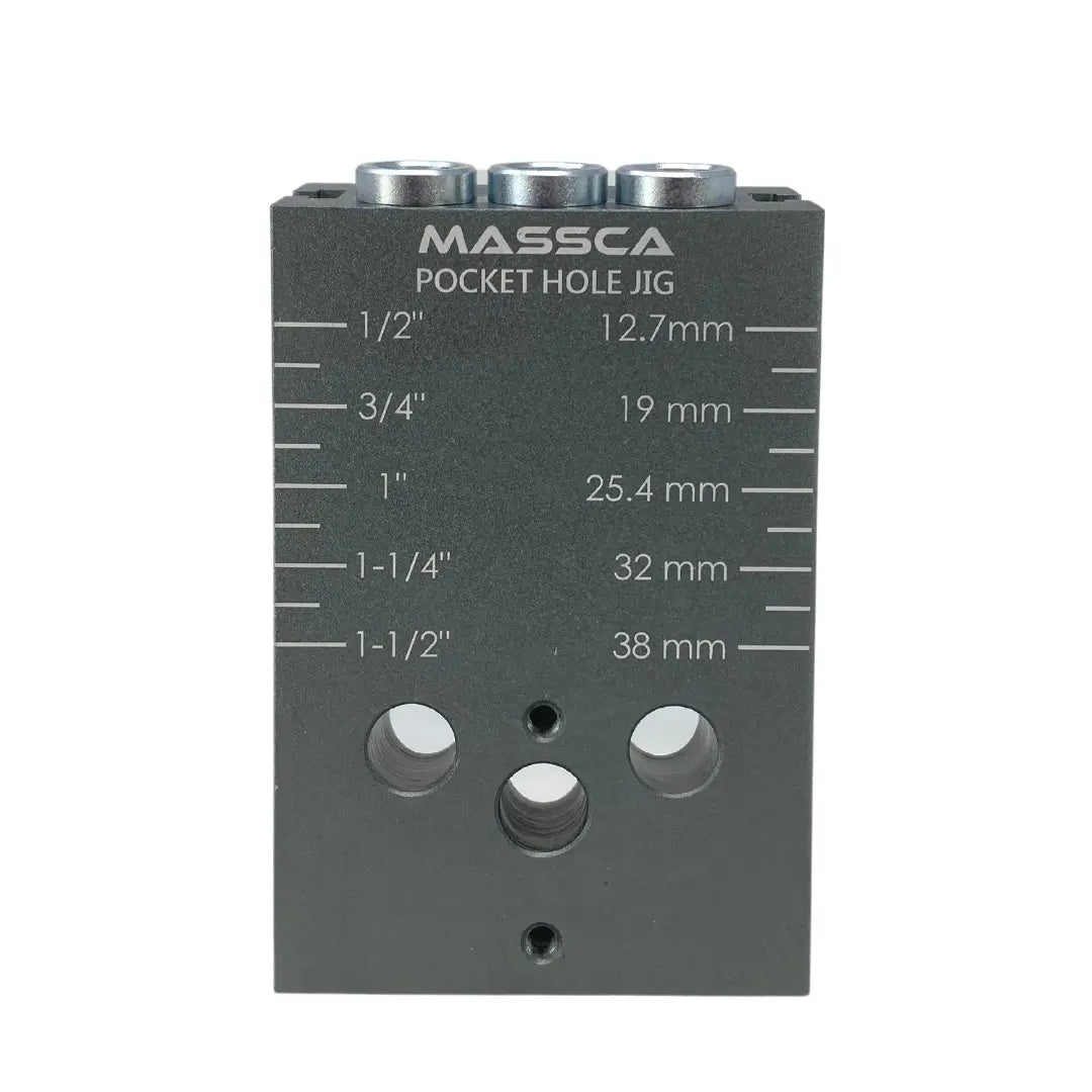 Massca Triple Pilot Hole Adapter For Massca M2 PRO &amp; M1 Pocket-Hole Jigs Massca Products