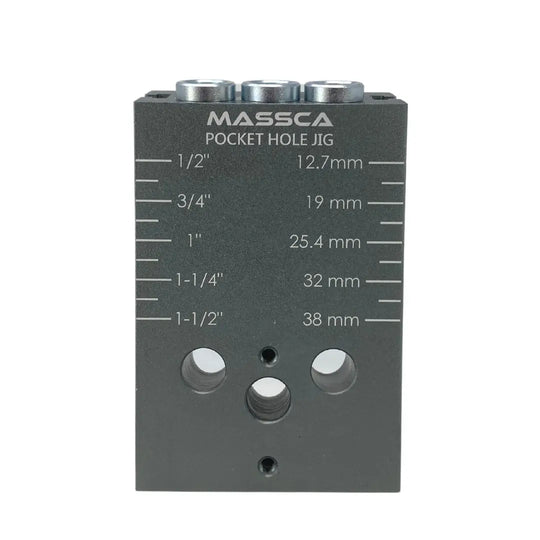 Massca Triple Pilot Hole Adapter For Massca M2 PRO &amp; M1 Pocket-Hole Jigs Massca Products