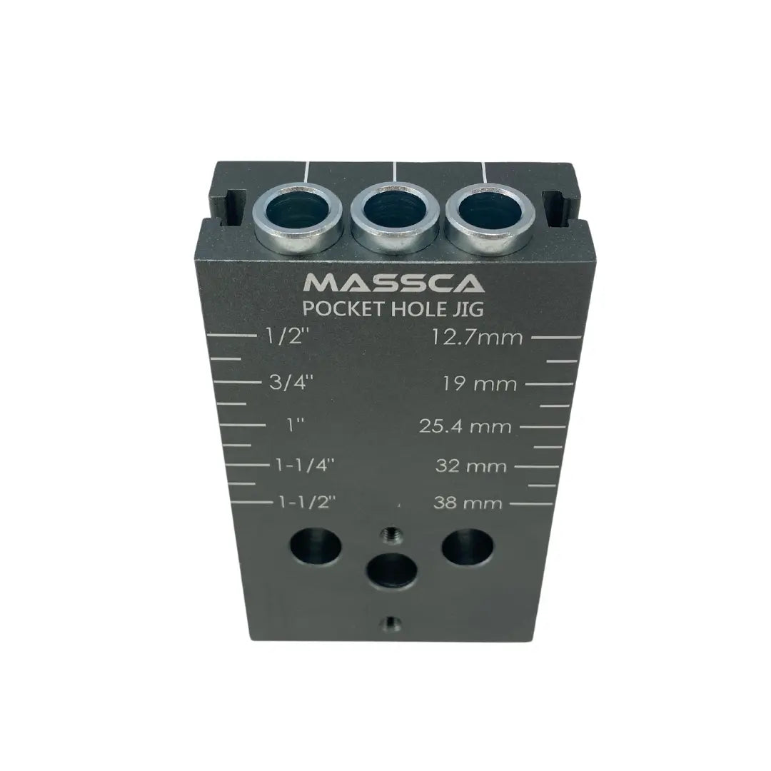 Massca Triple Pilot Hole Adapter For Massca M2 PRO &amp; M1 Pocket-Hole Jigs Massca Products