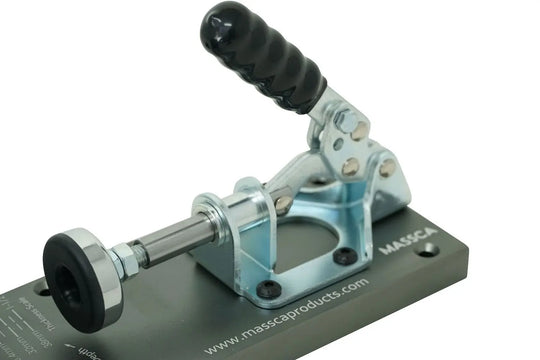 Massca Pro Aluminum Pocket Hole Jig System M2 | Adjustable &amp; Easy to Use Joinery Woodworking Tool For DIY Carpentry Projects