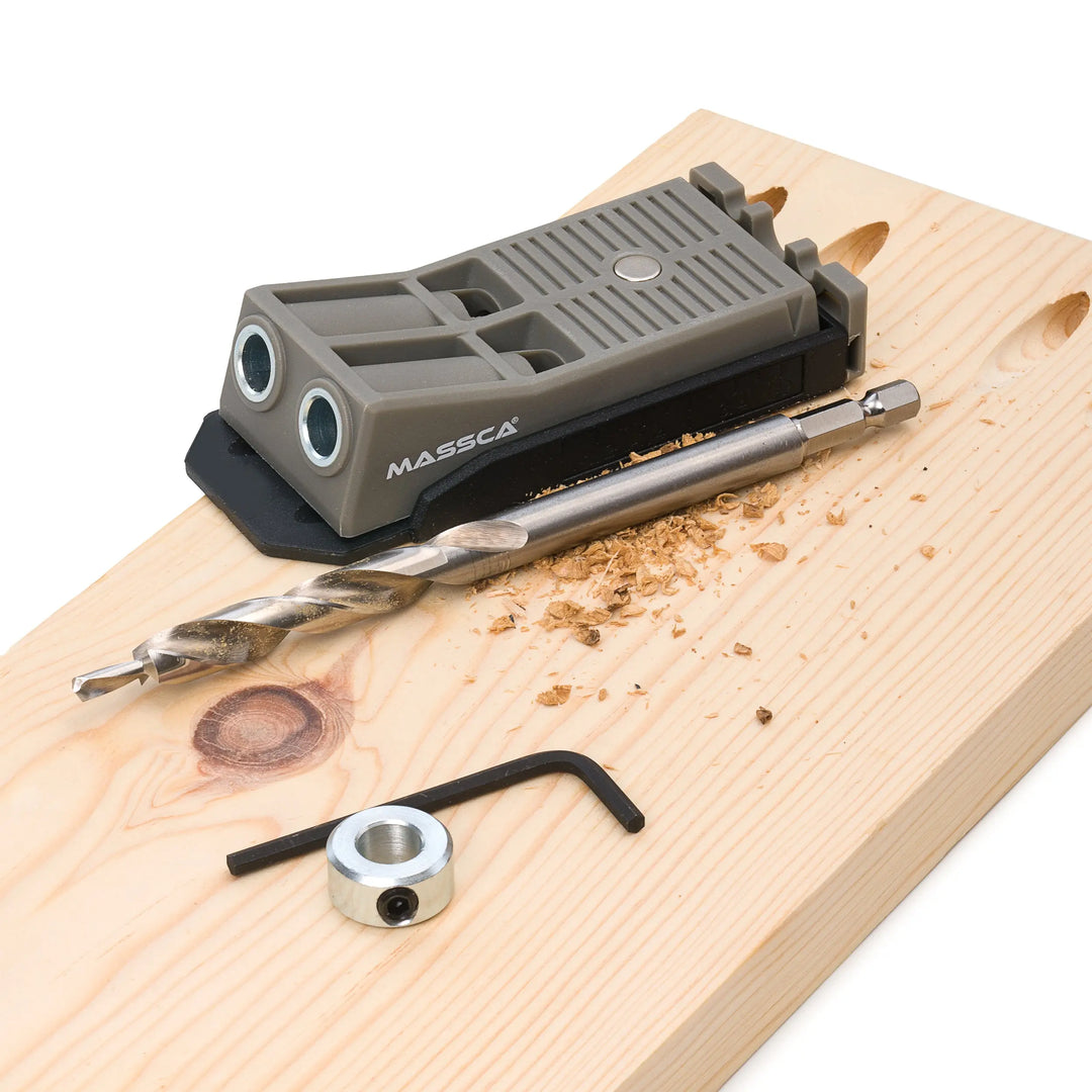 Massca Twin Pocket Hole Jig Set Massca products