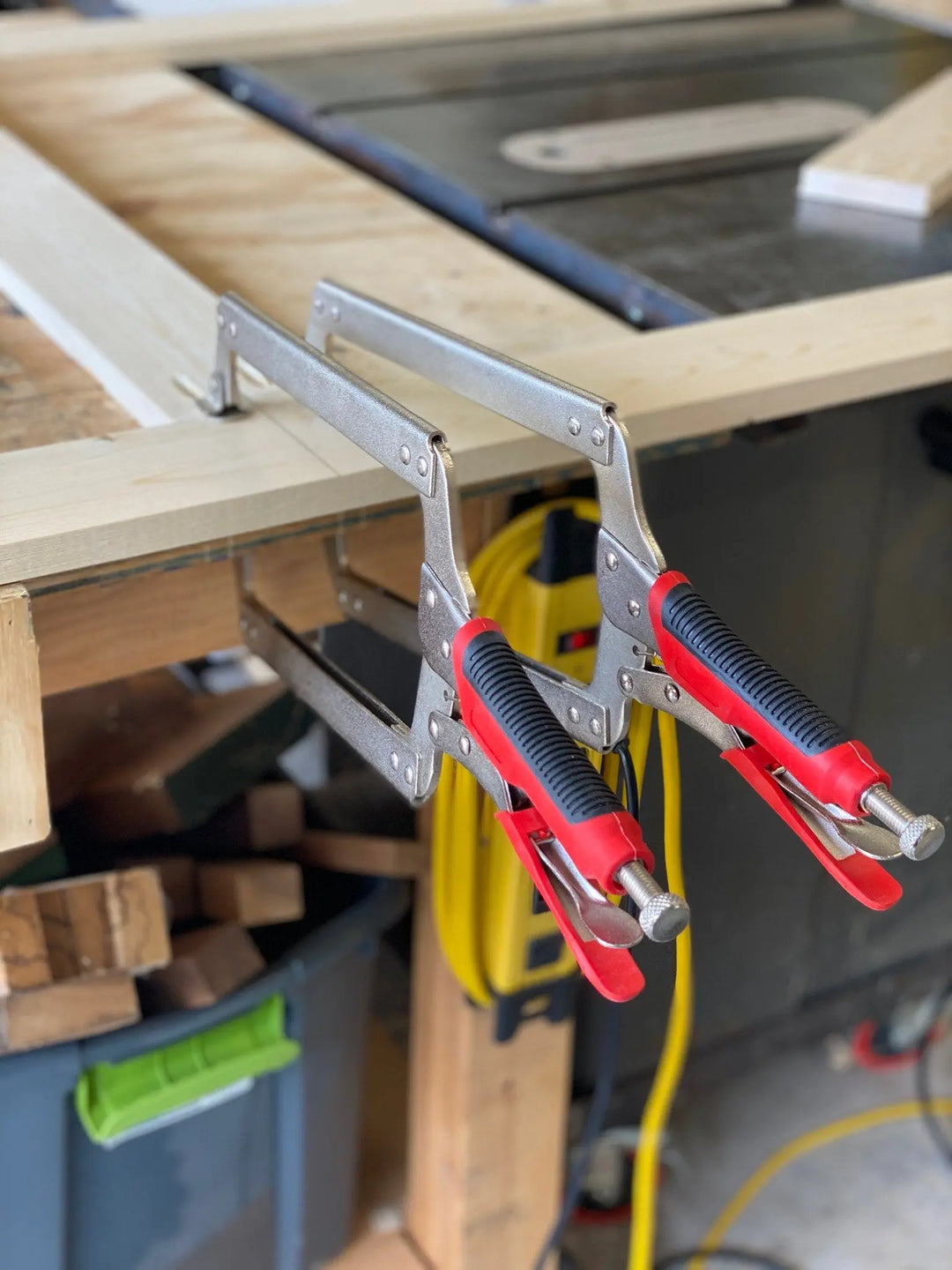 @Exowoodworking | Massca 18 inch face locking clamps. Perfect for wood working projects or DIY projects clamps locking clamps