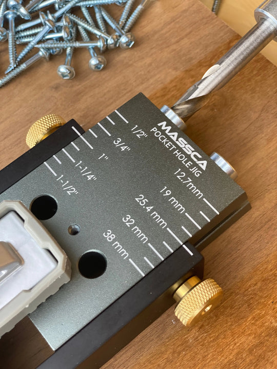 Massca Aluminum Twin Pocket Hole Jig Massca Products