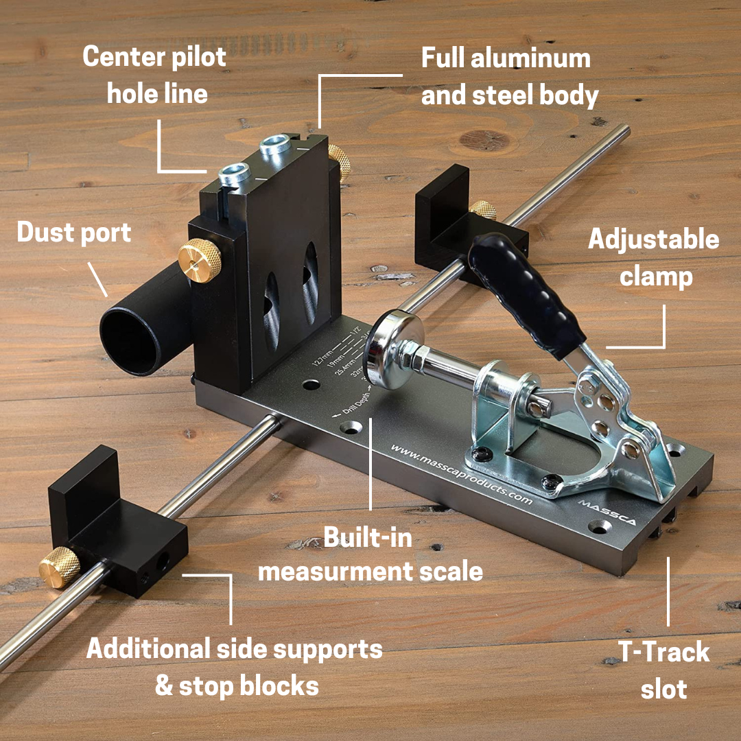 Aluminum pocket hole jig deals