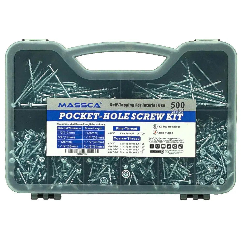 Massca Twin Pocket Hole Jig Set Bundle Massca products