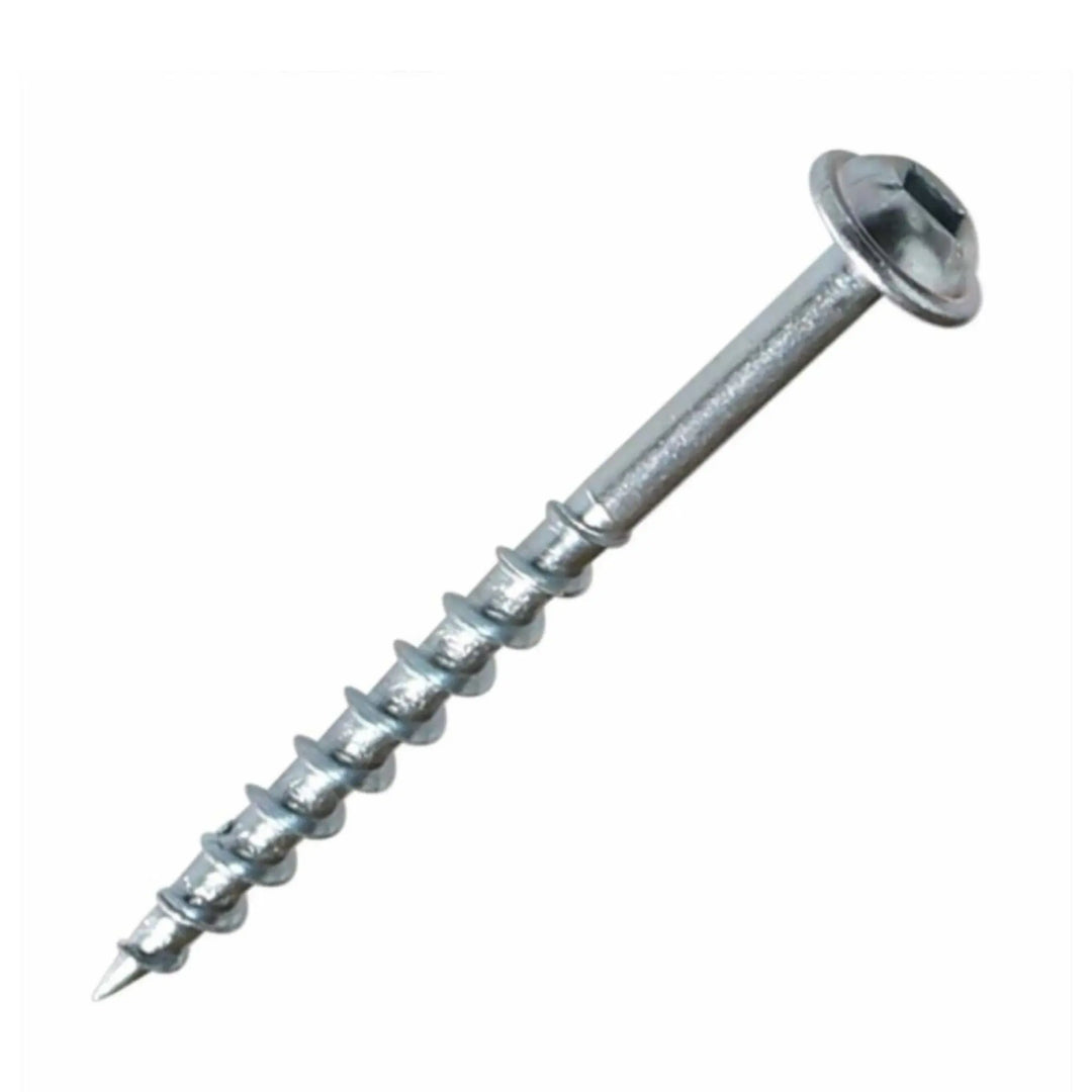2'' Coarse Thread #8 Zinc Pocket Hole Screws - 100 Screws Massca Products