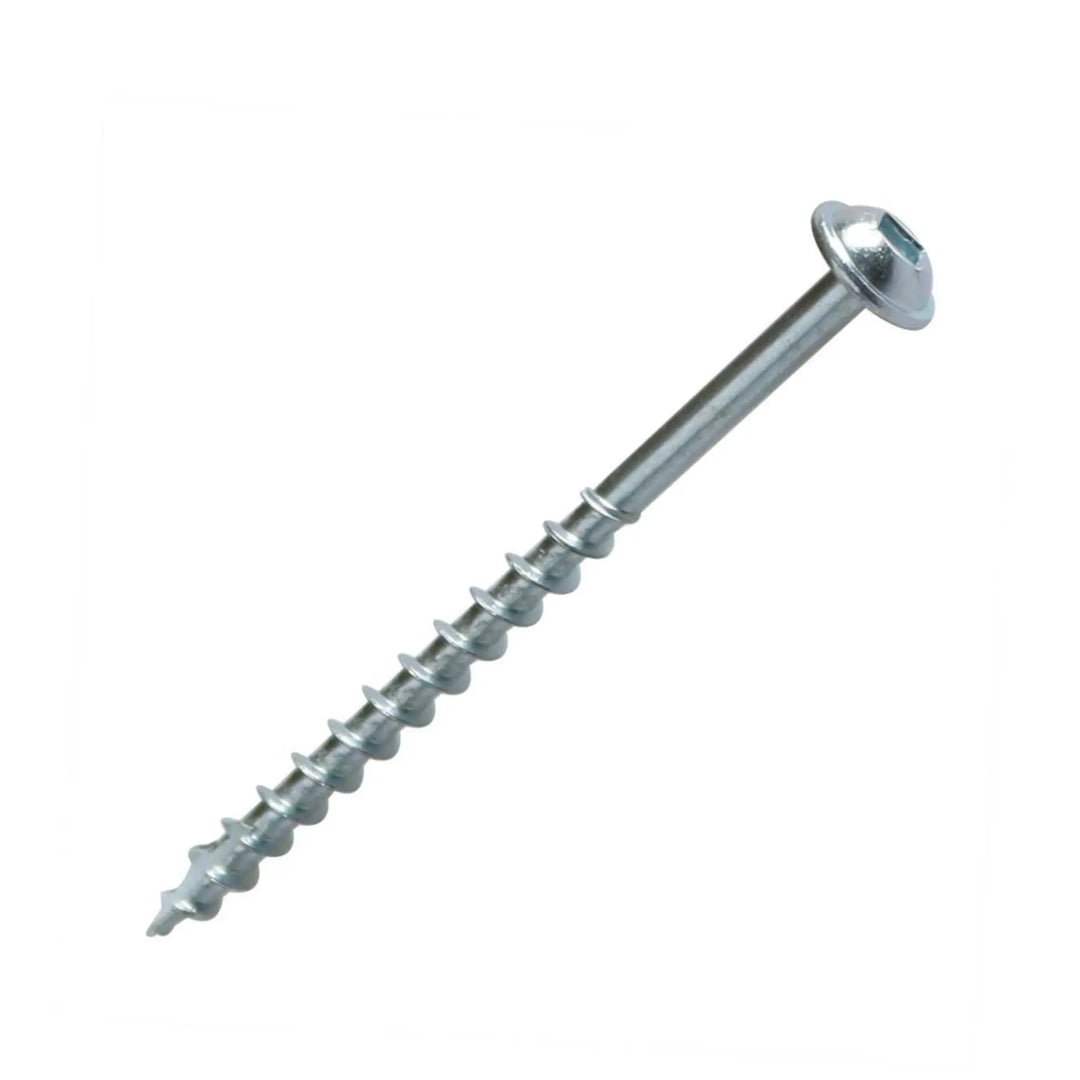 2-1/2'' Coarse Thread #8 Zinc Pocket Hole Screws - 100 Screws Massca Products