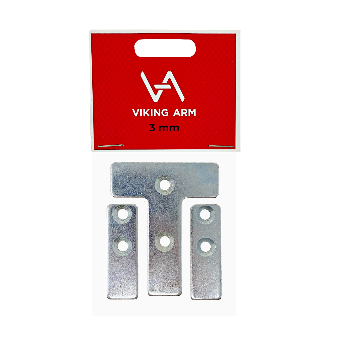 Viking Arm Red + 3mm Base Plate