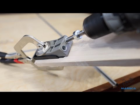Massca Twin Pocket Hole Jig Set