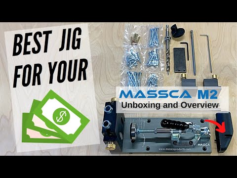 Massca M2 PRO Aluminum Pocket Hole Jig System | Bundle 